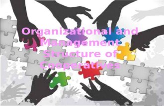 Organizational Structure and Management of Cooperatives
