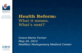 Health reform: What it means. What's next?