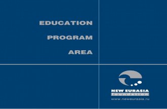 Education Program Area Brochure - New Eurasia Foundation