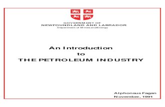 Fagan, a.   an introduction to the petroleum industry