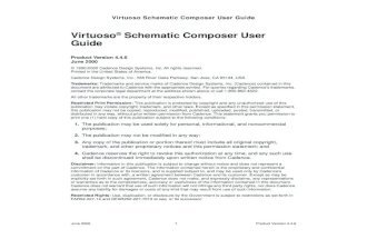 Virtuoso schematic composer user guide