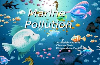 Marine pollution
