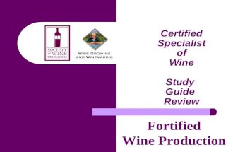 Fortified Wine Production Swe