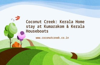 Kerala Homestay at Kumarakom & Kerala Houseboats