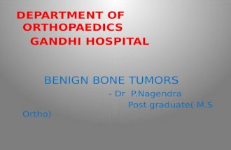 Benign bone tumors