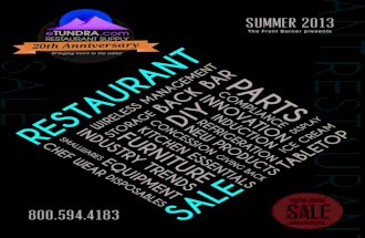 The Front Burner: Restaurant Sale for the Summer of 2013