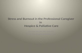 Stress And The Professional Caregiver 0.8