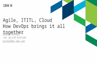 Agile, ITIL, Cloud – Mit DevOps in die Zukunft