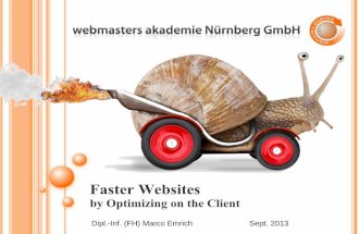Faster websites