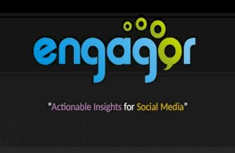Presentation on Social Media & Engagor at UBA Belgium