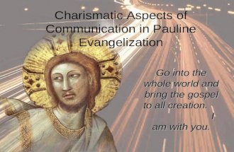 Evangelization and Discipleship for Paulines