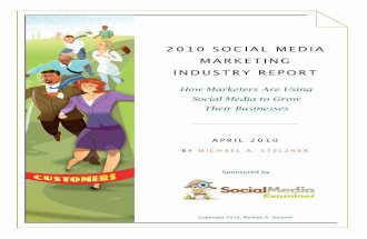 Social Media Marketing Report 2010