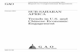 Trends in U.S. and Chinese Economic Engagement in Sub-Saharan Africa