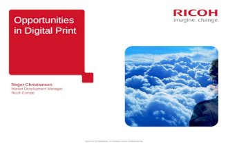 Opportunities in Digital Print