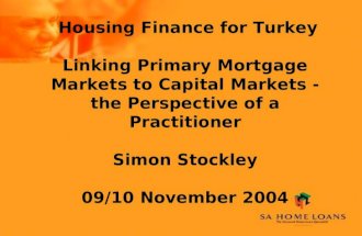 Housing Finance For Turkey
