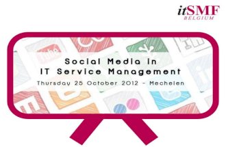 social media in IT service management