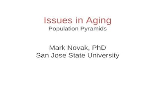 Issues in Aging - Population Pyramids