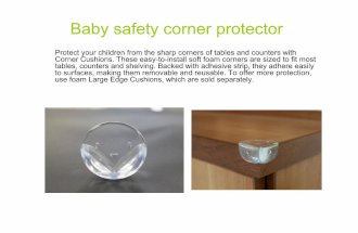 Baby safety corner protector