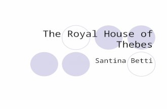 The Royal House of Thebes