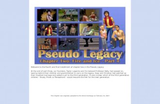 The Pseudo Legacy - Chapter 2, Part 4