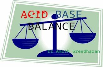 Acid base balance
