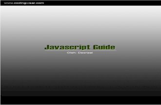 Javascript guide