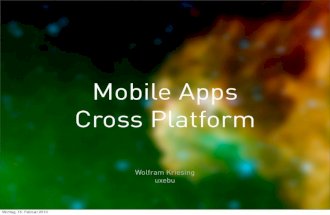 Cross platform development - by Uxebu