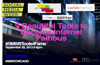 Social Media Week Chicago #SMW9Tools4Fame