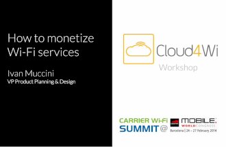 Cloud4 wi   wifi carrier summit workshop