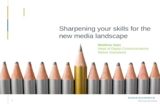 Sharpening your skills for the new media landscape