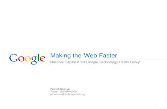 Making the web faster