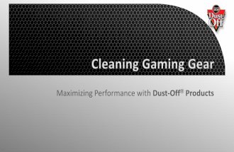 Cleaning Gaming Gear