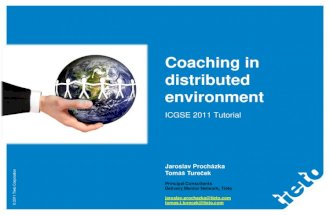 Coaching in distributed environment