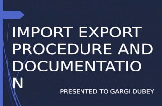 Export of textiles & Garments (EXIM) export-import