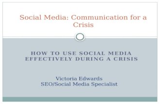 How to Use Social Media Effectively During A Crisis