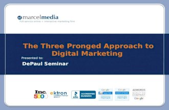 3 Prong Approach to Digital and Social Marketing