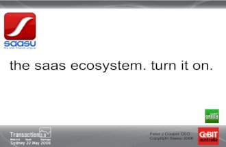SaaS Ecosystem - turn it on