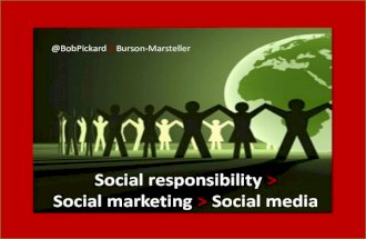 Social Responsibility > Social Marketing > Social Media