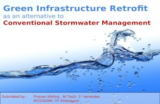 Green design retrofit as an alternative to conventional storm-water management