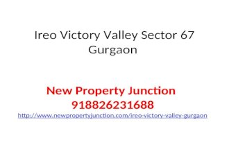 Ireo victory valley sector 67 gurgaon new property junction 918826231688