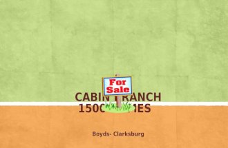 Cabin Branch 1500 Homes for Sale in Boyds - Clarksburg Area