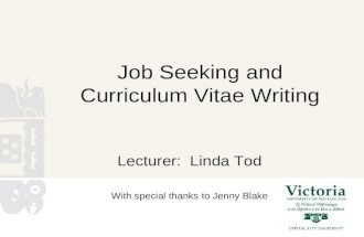Job Seeking & CV writing