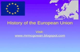 History Of The European Union