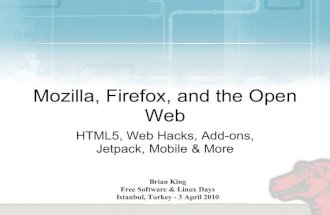 Mozilla And Open Web