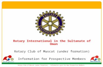 Rotary In Oman Prospective Member Info V2