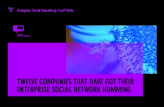 12 Enterprise Social Networking Success Stories