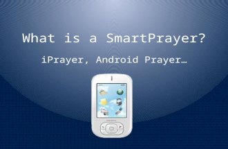 What is a SmartPrayer?