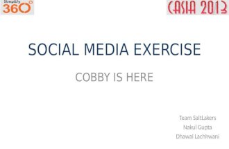 Cobby is Here: Case Solution submitted by Team SALTLAKERS from IIFT Kolkata