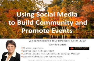 Using Social Media to Build Community and Promote Your Event