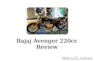Bajaj avenger 220cc review